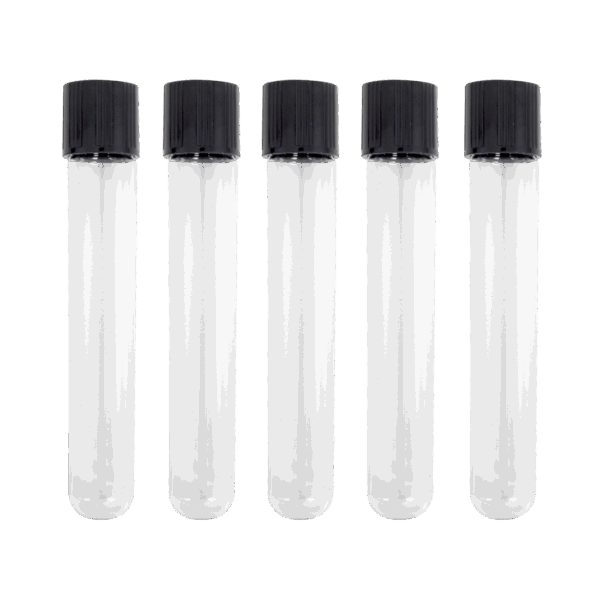 Glass test tubes 16mm