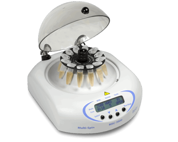 Microcentrifuge-Vortex Multi-Spin MSC-3000