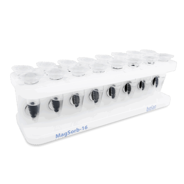 Magnetic Rack for Manual Nucleic Acid Extraction MagSorb-16