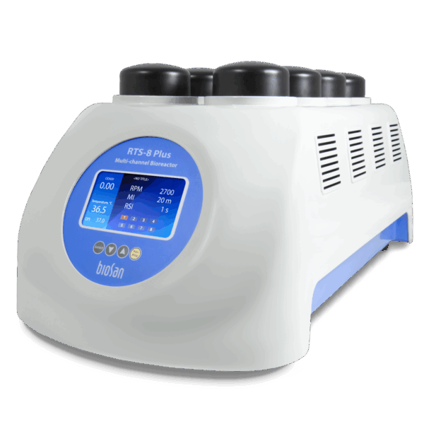 Personal multi-channel bioreactor RTS-8 Plus