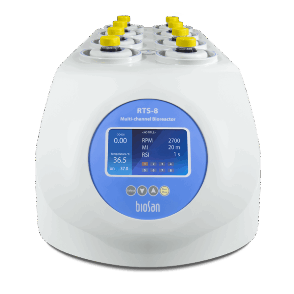 Personal multi-channel bioreactor RTS-8