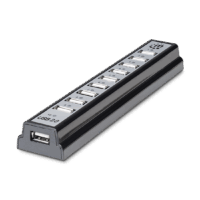 USB 2.0 Hub 10 × ports
