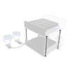 Stacking kit for 2 x CTR-6