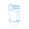 Storage tank 100l