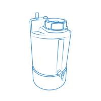 Storage tank 60l