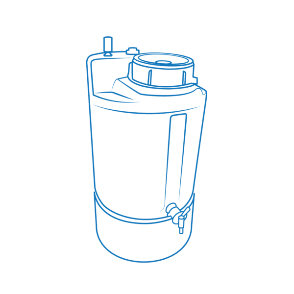Storage tank 100l
