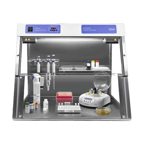 DNA/RNA UV-cleaner box UVC/T-M-AR