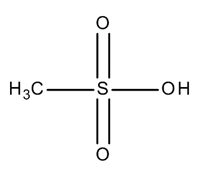 METHANE SULFONIC ACID FOR SYNTHESIS