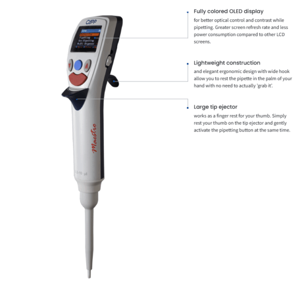 CAPPMaestro Eletronic Pipette - Image 2