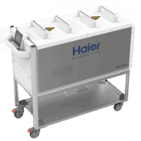 Liquid Nitrogen Container-Low Temperature Transport Trolley